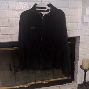 Women’s Black Columbia Zip up jacket